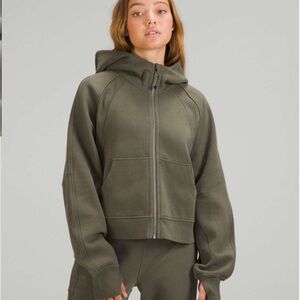 Lululemon Scuba Oversized Full Zip XL/XXL Carob Brown
